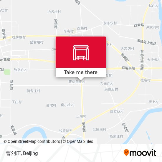 曹刘庄 map