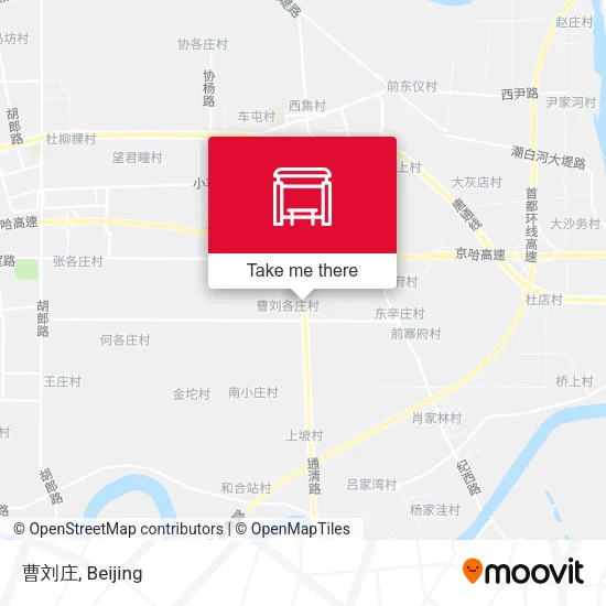 曹刘庄 map