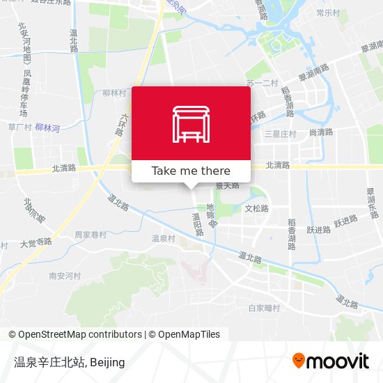 温泉辛庄北站 map