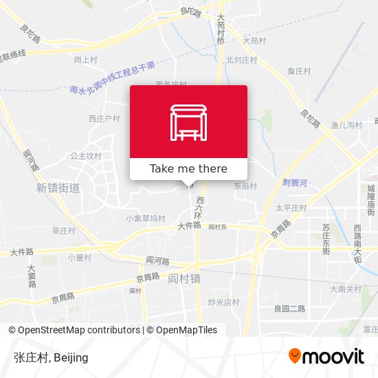 张庄村 map