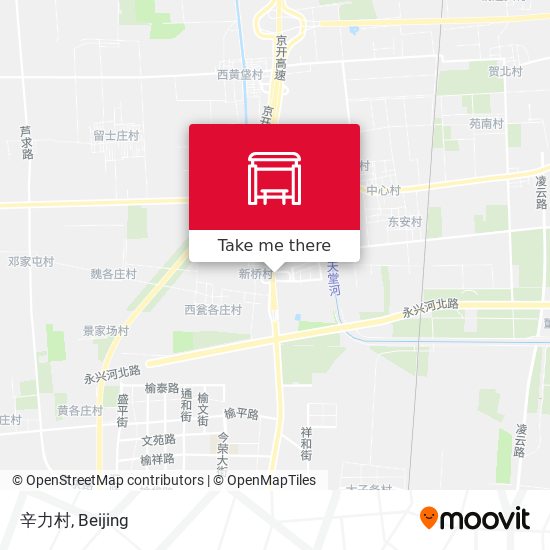 辛力村 map