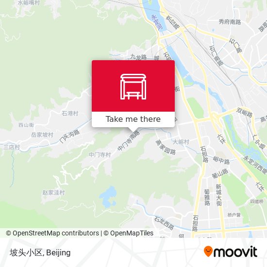 坡头小区 map