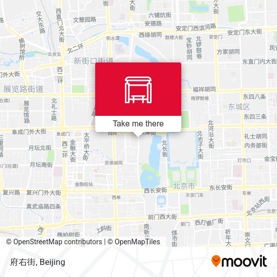 府右街 map