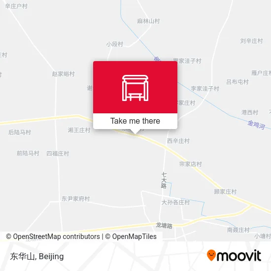 东华山 map