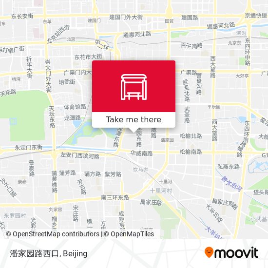 潘家园路西口 map