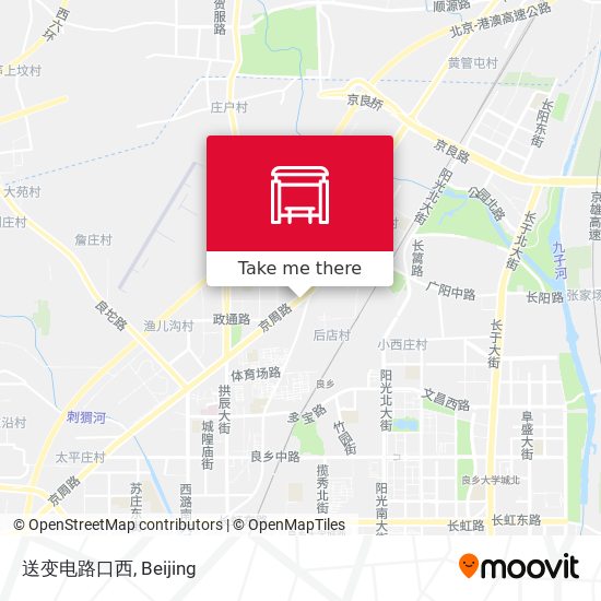 送变电路口西 map