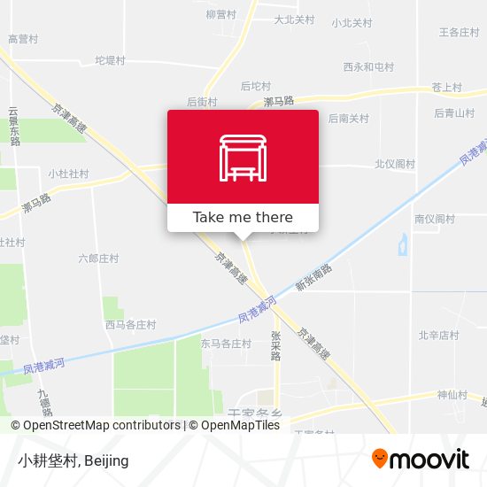 小耕垡村 map