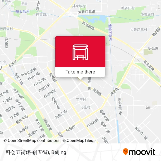 科创五街 map
