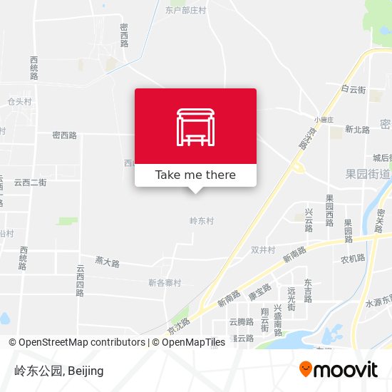 岭东公园 map