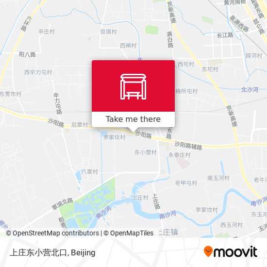 上庄东小营北口 map