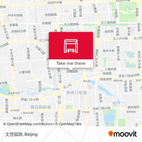 文慧园路 map