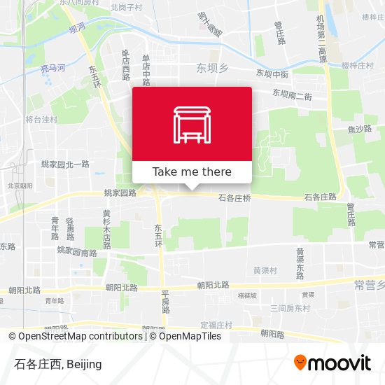 石各庄西 map