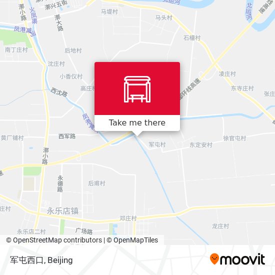 军屯西口 map