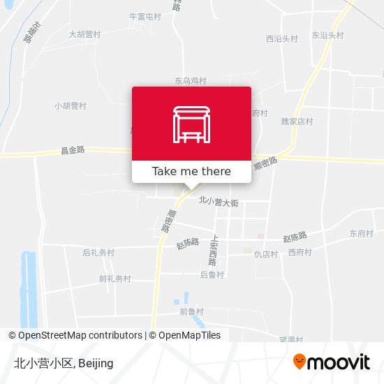 北小营小区 map