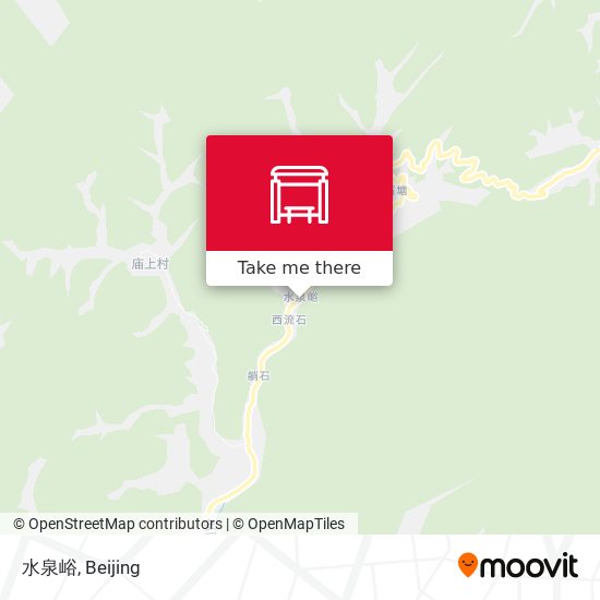 水泉峪 map