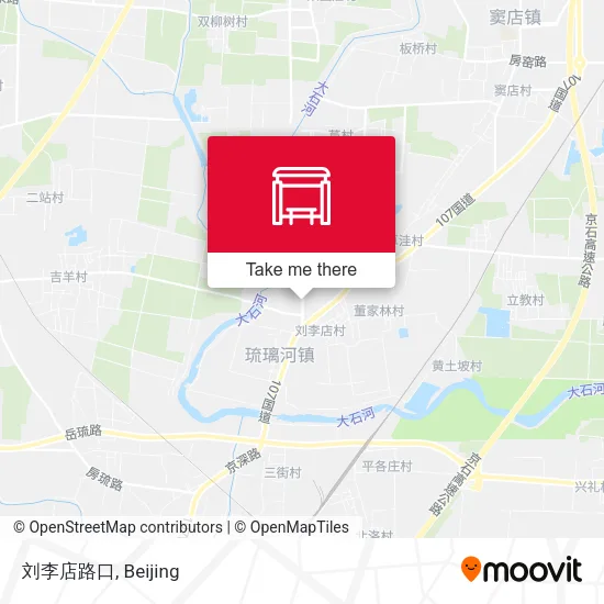 刘李店路口 map