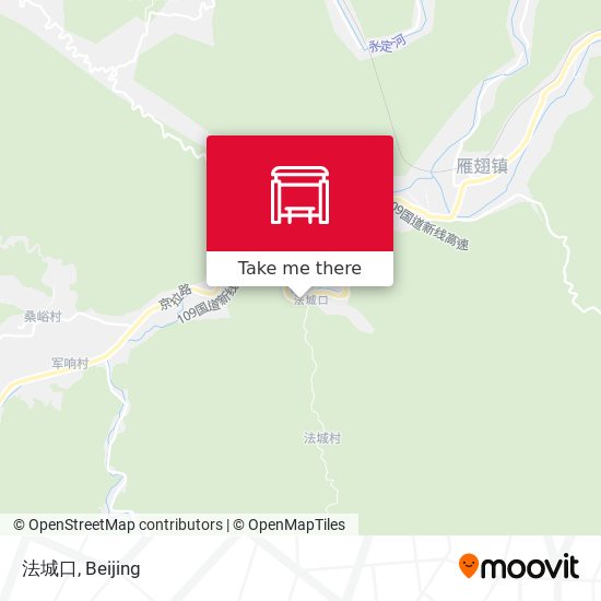 法城口 map