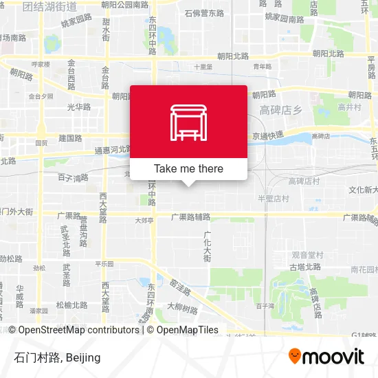 石门村路 map