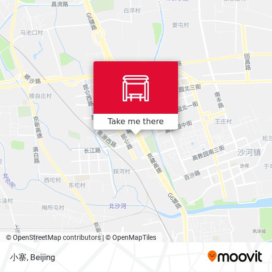 小寨 map