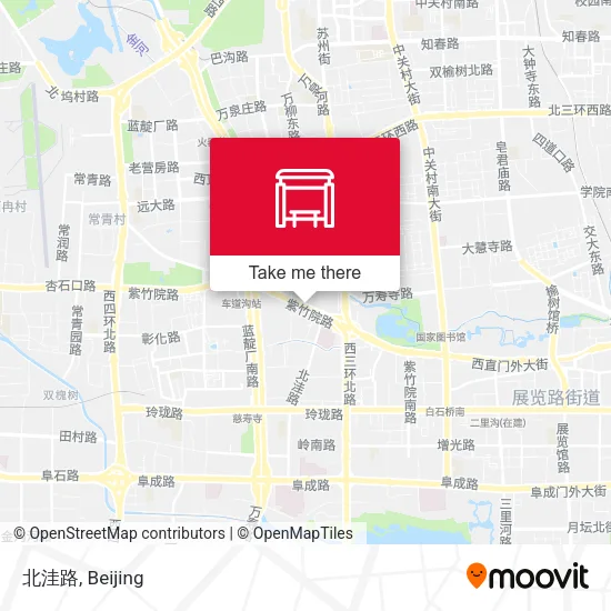 北洼路 map