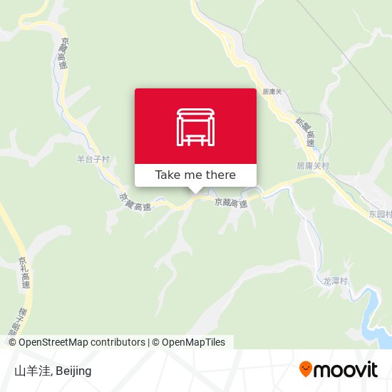 山羊洼 map