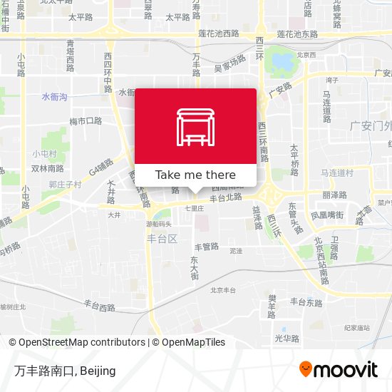 万丰路南口 map