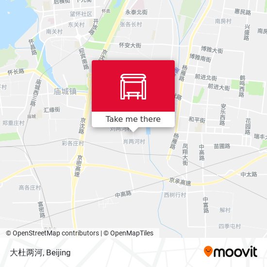 大杜两河 map