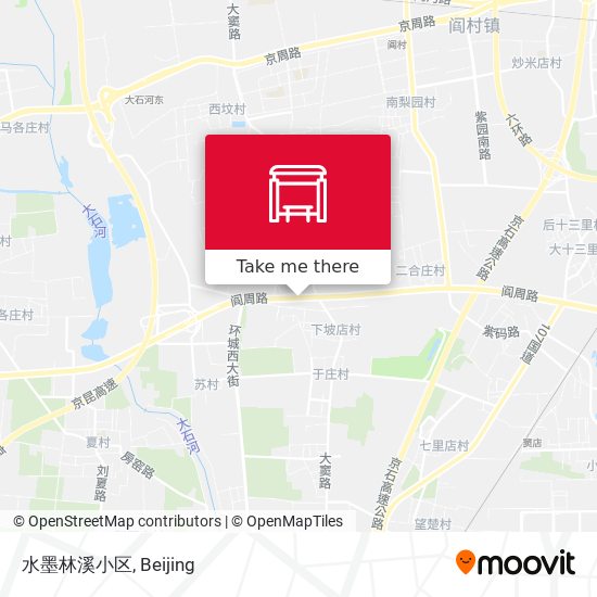 水墨林溪小区 map