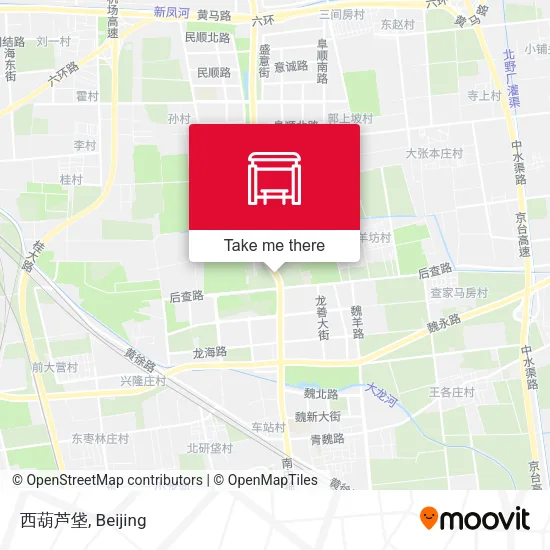 西葫芦垡 map