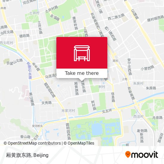 厢黄旗东路 map