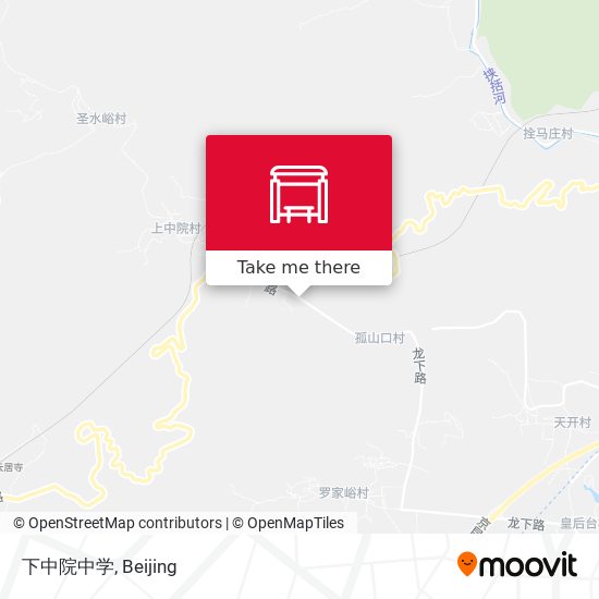 下中院中学 map