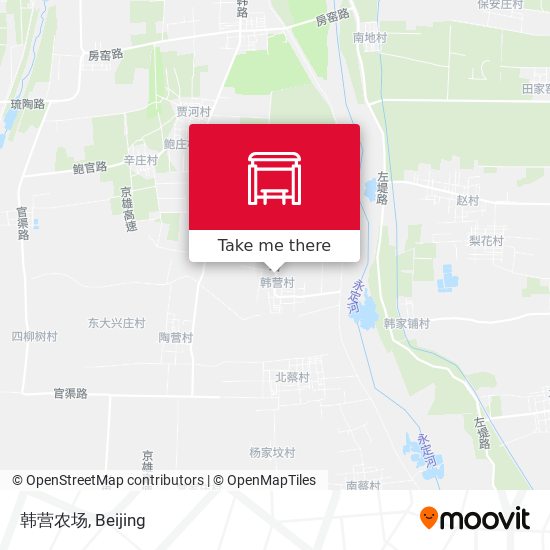 韩营农场 map