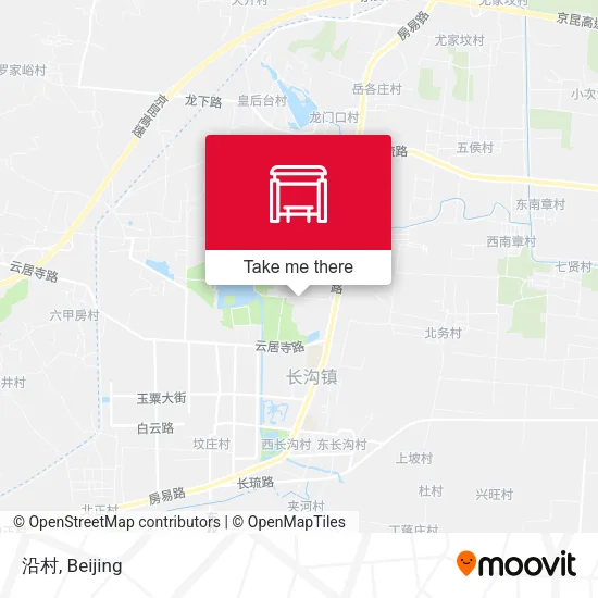 沿村 map