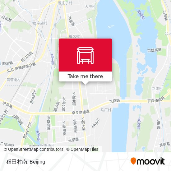 稻田村南 map