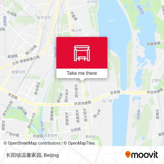 长阳镇温馨家园 map