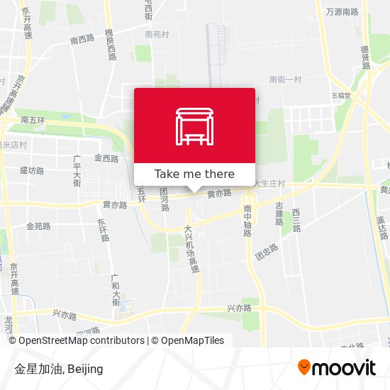 金星加油 map