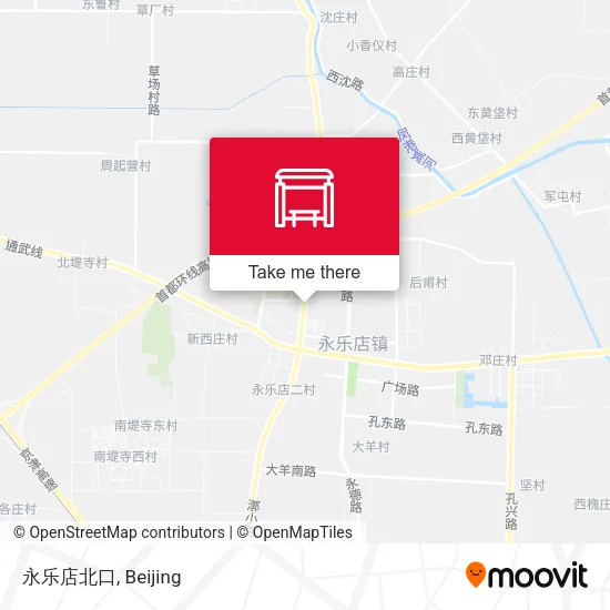 永乐店北口 map