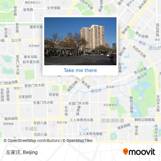 左家庄 map