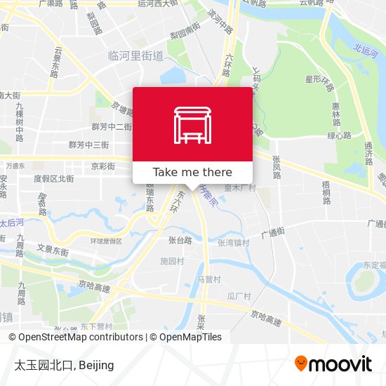 太玉园北口 map