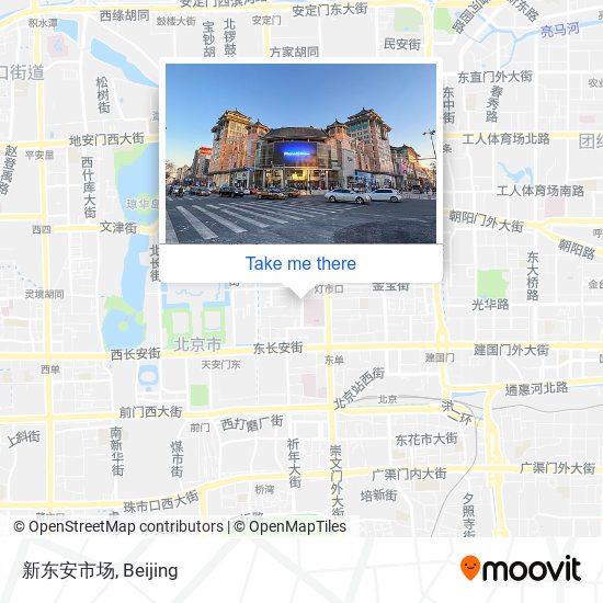 新东安市场 map