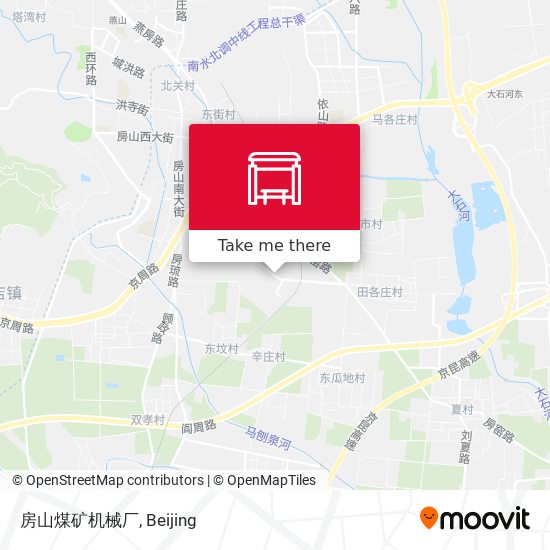 房山煤矿机械厂 map
