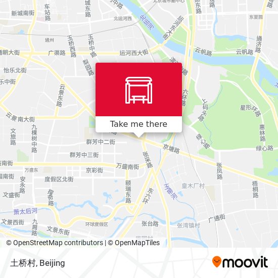 土桥村 map