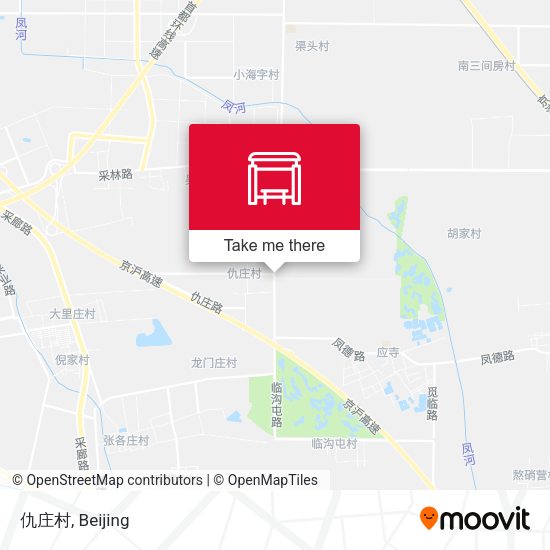 仇庄村 map