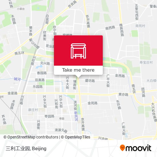 三利工业园 map