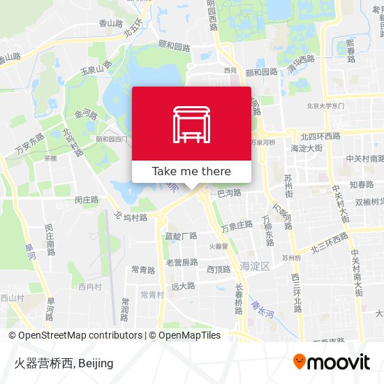 火器营桥西 map
