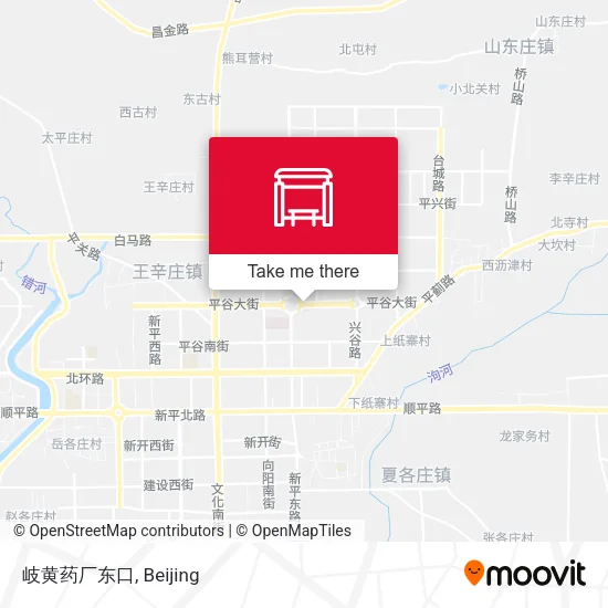 岐黄药厂东口 map