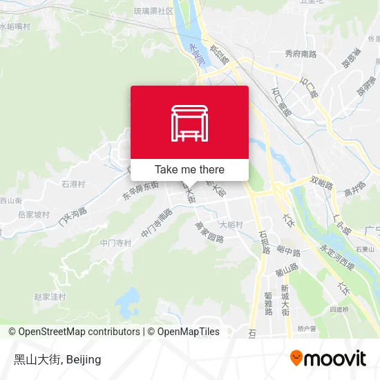 黑山大街 map