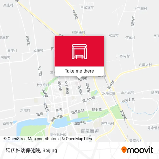 延庆妇幼保健院 map