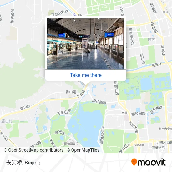 安河桥 map
