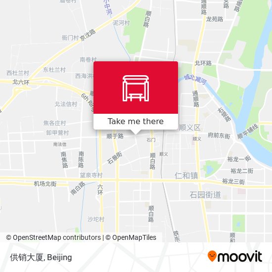 供销大厦 map